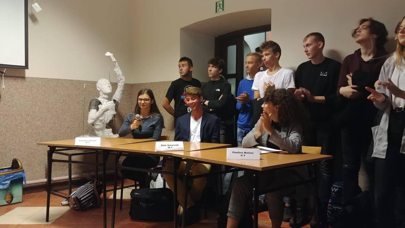 Debata kandydatów do Rady Samorządu Uczniowskiego